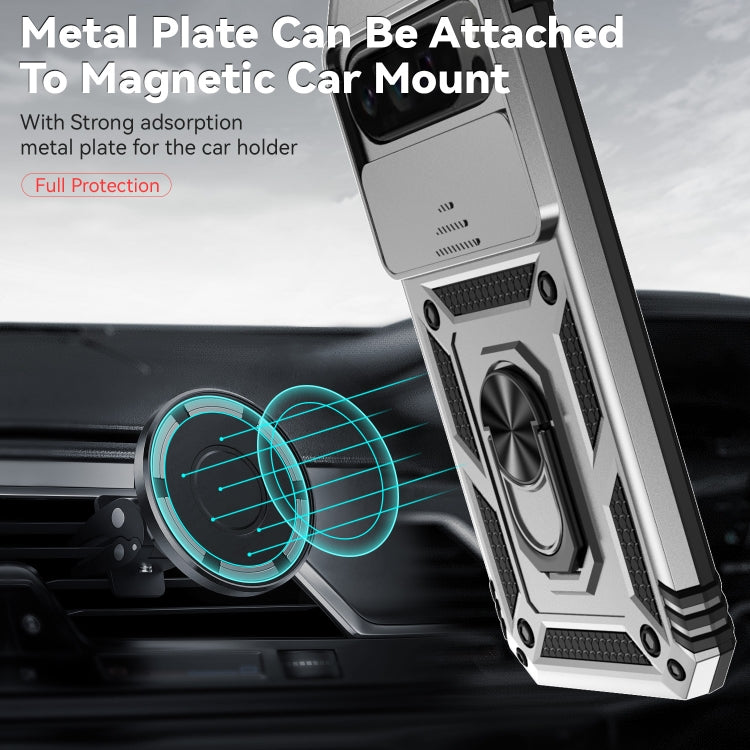 For Google Pixel 9 Pro Sliding Camshield Holder Phone Case