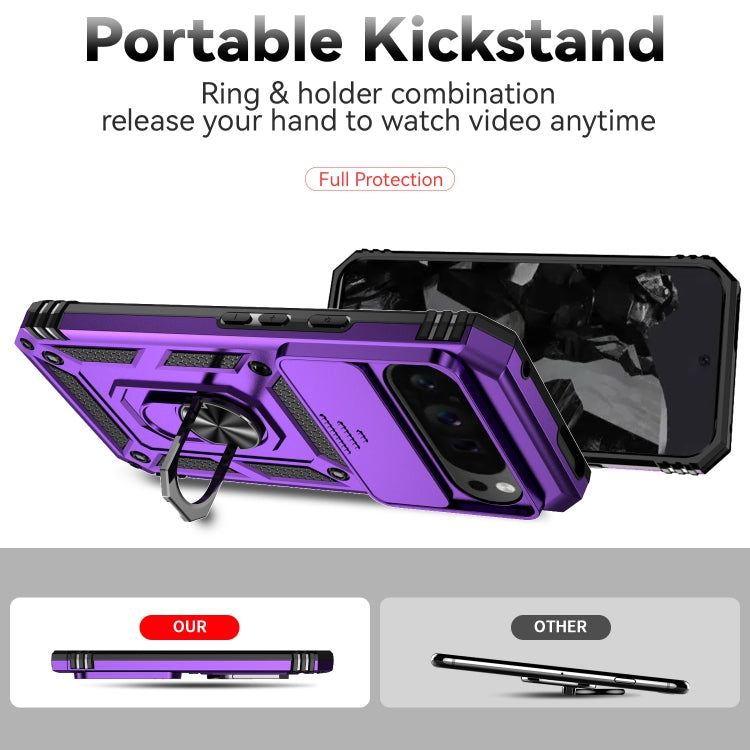 For Google Pixel 9 Pro Sliding Camshield Holder Phone Case