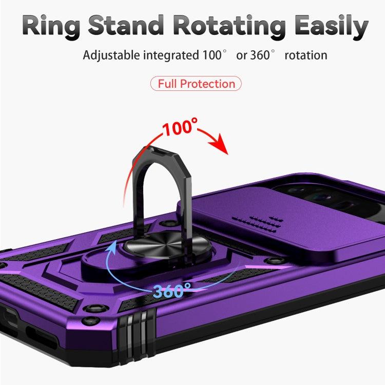 For Google Pixel 9 Pro Sliding Camshield Holder Phone Case