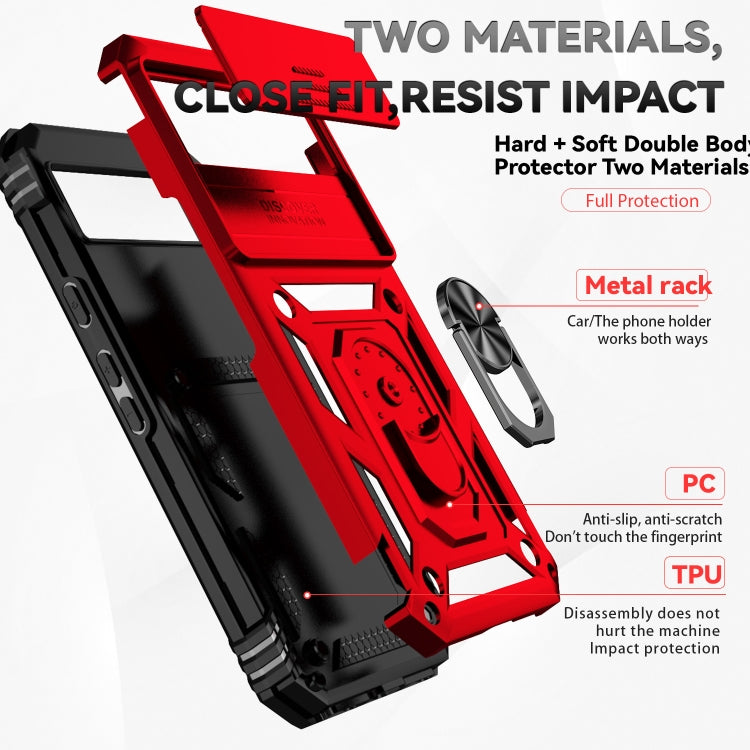 For Google Pixel 8a Sliding Camshield Holder Phone Case