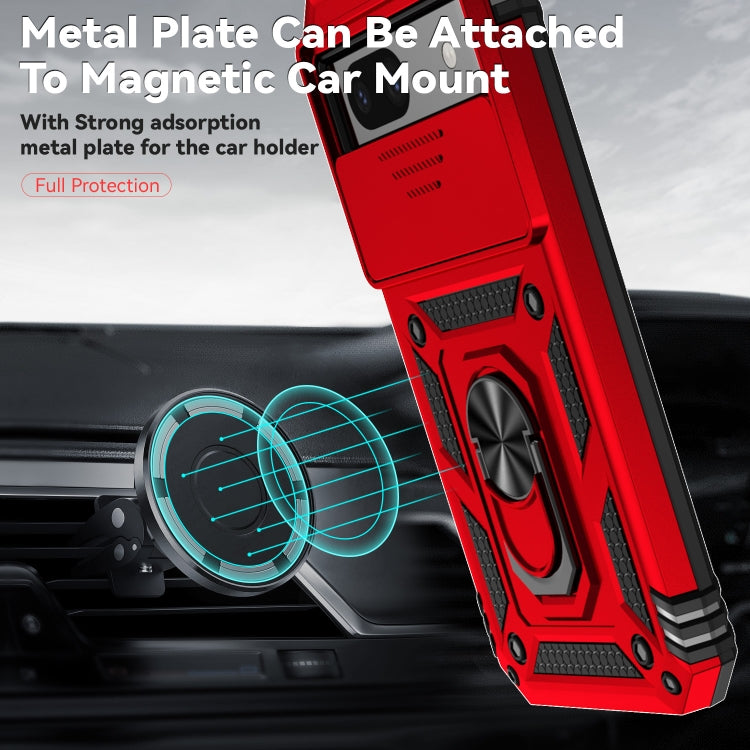 For Google Pixel 8a Sliding Camshield Holder Phone Case