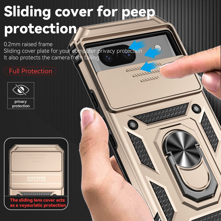For Google Pixel 8a Sliding Camshield Holder Phone Case
