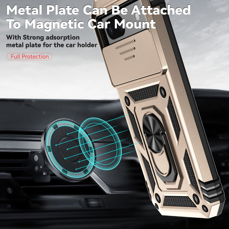 For Google Pixel 8a Sliding Camshield Holder Phone Case
