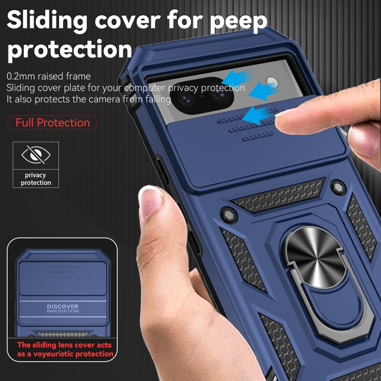 For Google Pixel 8a Sliding Camshield Holder Phone Case