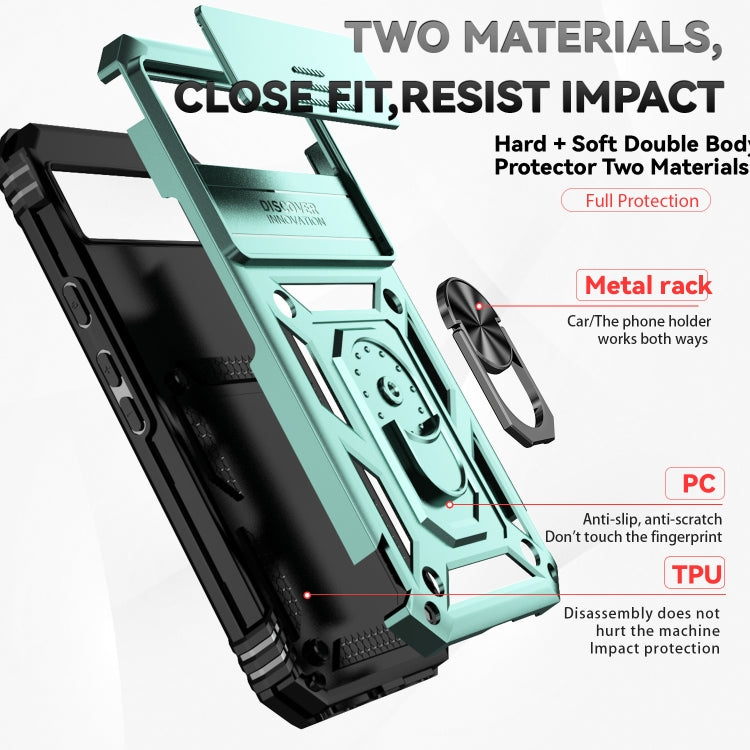 For Google Pixel 8a Sliding Camshield Holder Phone Case