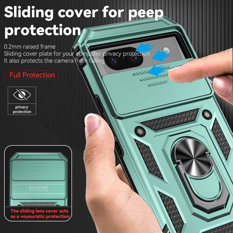 For Google Pixel 8a Sliding Camshield Holder Phone Case
