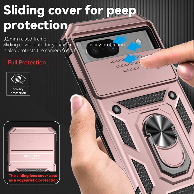 For Google Pixel 8a Sliding Camshield Holder Phone Case