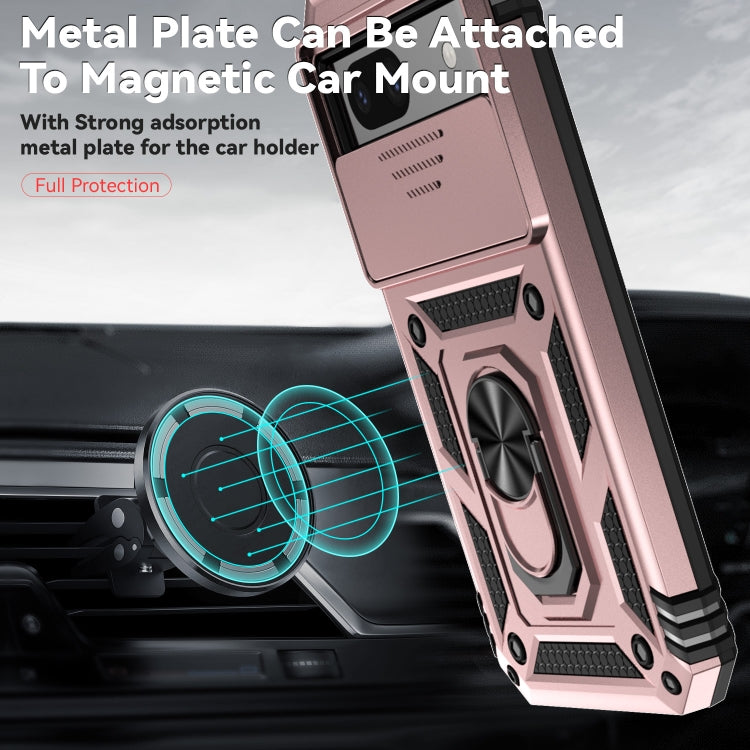 For Google Pixel 8a Sliding Camshield Holder Phone Case
