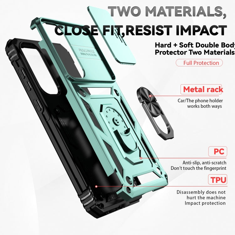 For Samsung Galaxy A55 5G Sliding Camshield Holder Phone Case