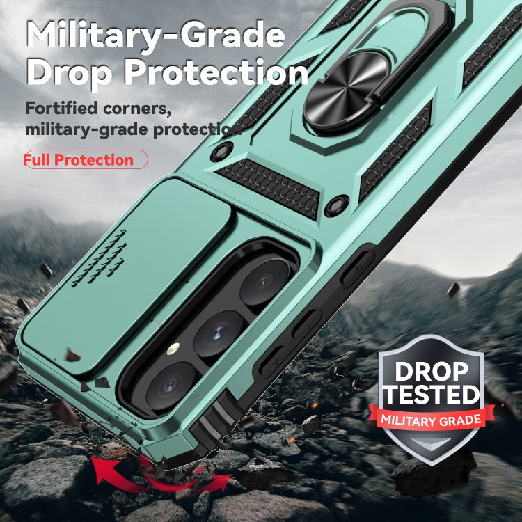 For Samsung Galaxy A55 5G Sliding Camshield Holder Phone Case