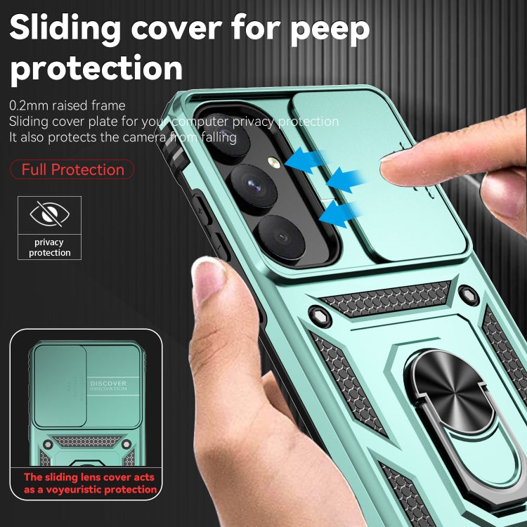 For Samsung Galaxy A55 5G Sliding Camshield Holder Phone Case
