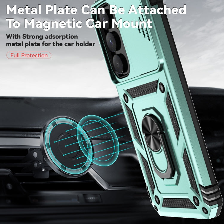 For Samsung Galaxy A55 5G Sliding Camshield Holder Phone Case