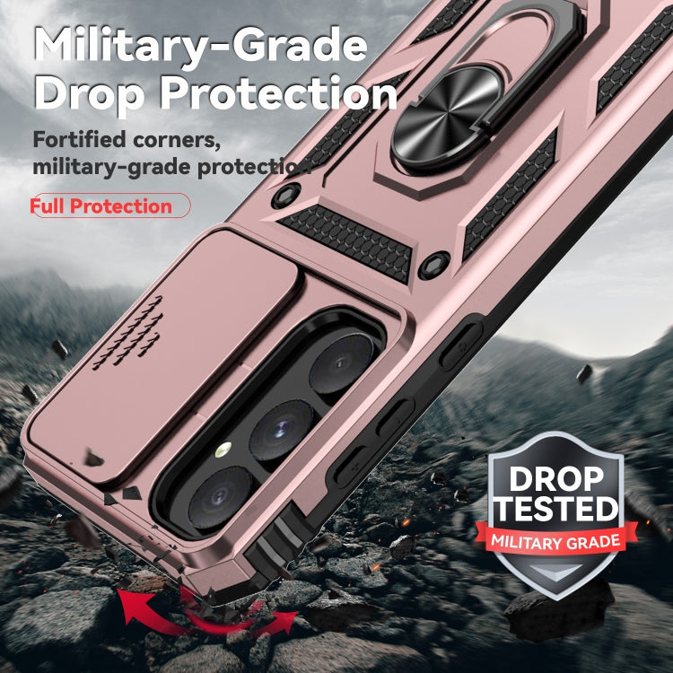 For Samsung Galaxy A55 5G Sliding Camshield Holder Phone Case