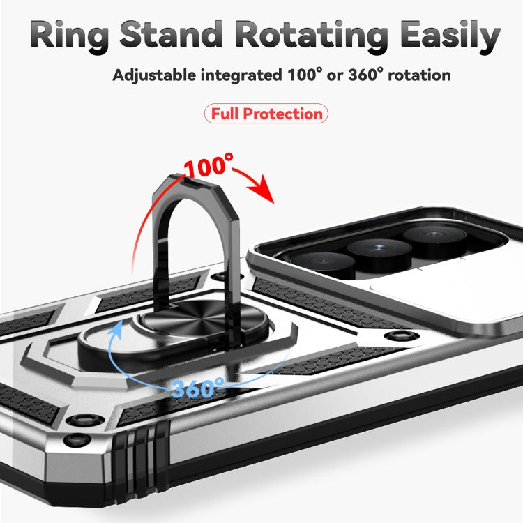 For Samsung Galaxy A55 5G Sliding Camshield Holder Phone Case