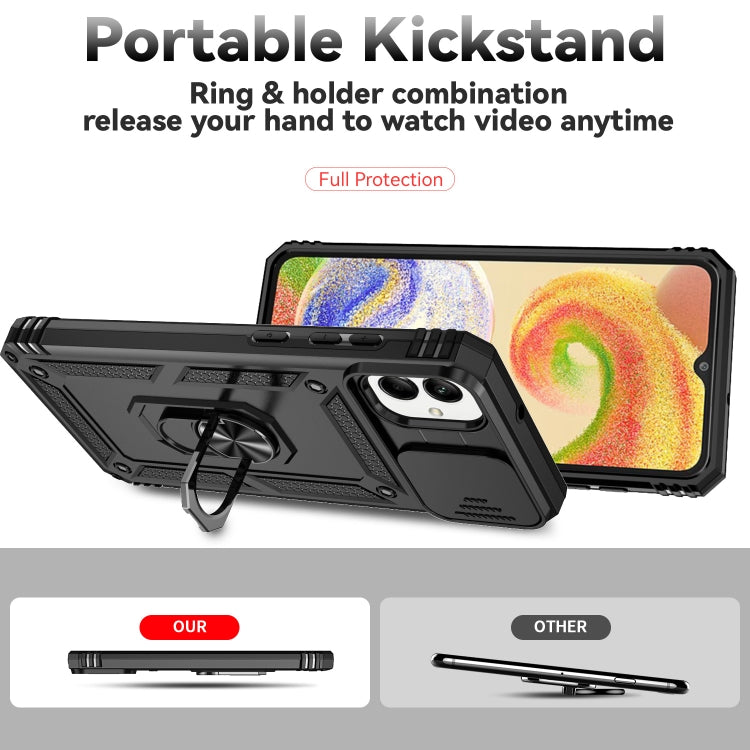 For Samsung Galaxy A05 Sliding Camshield Holder Phone Case