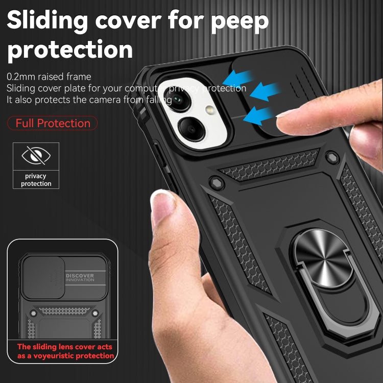 For Samsung Galaxy A05 Sliding Camshield Holder Phone Case