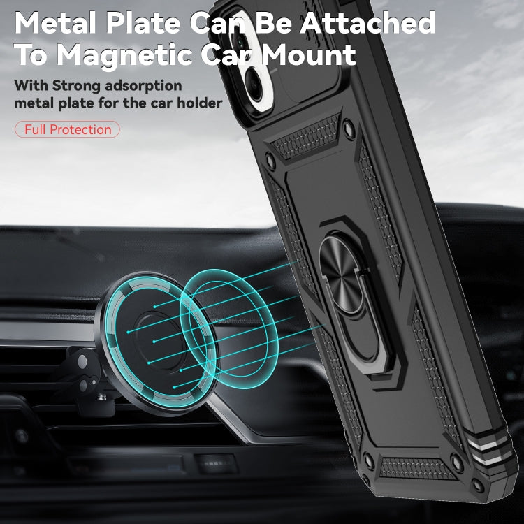 For Samsung Galaxy A05 Sliding Camshield Holder Phone Case