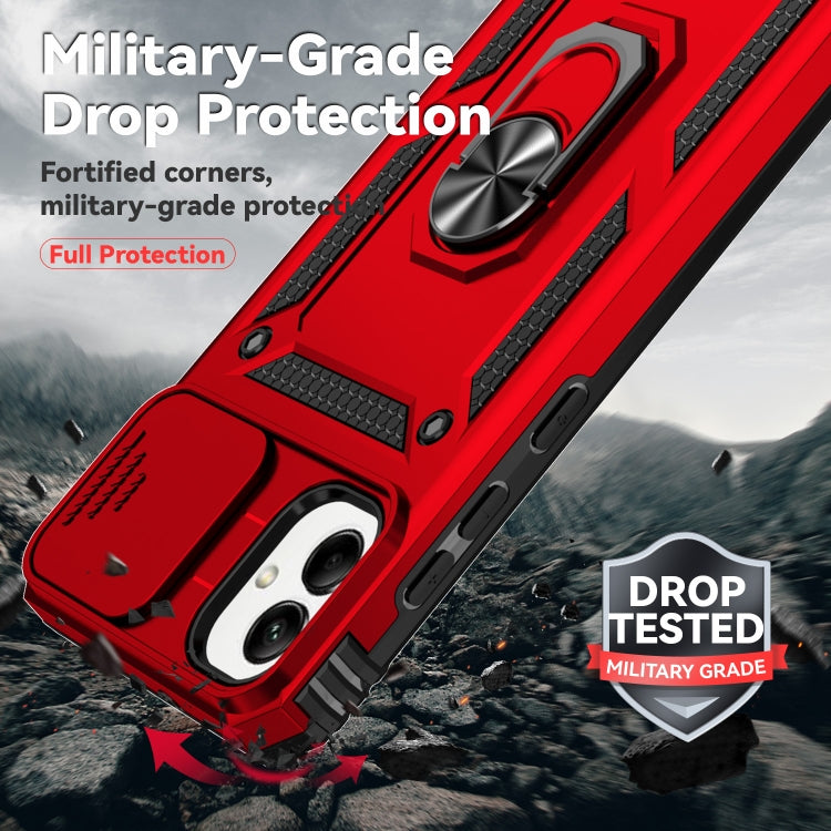 For Samsung Galaxy A05 Sliding Camshield Holder Phone Case