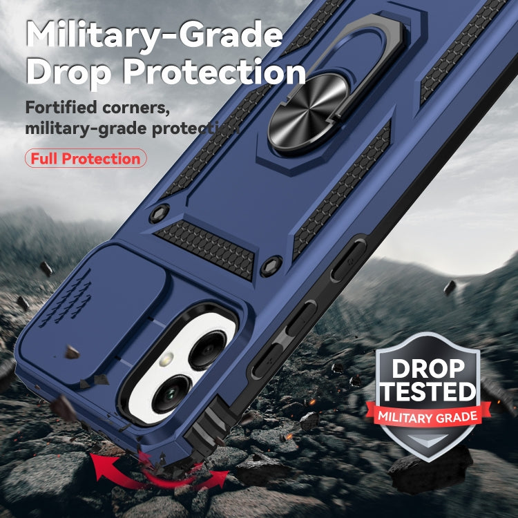 For Samsung Galaxy A05 Sliding Camshield Holder Phone Case