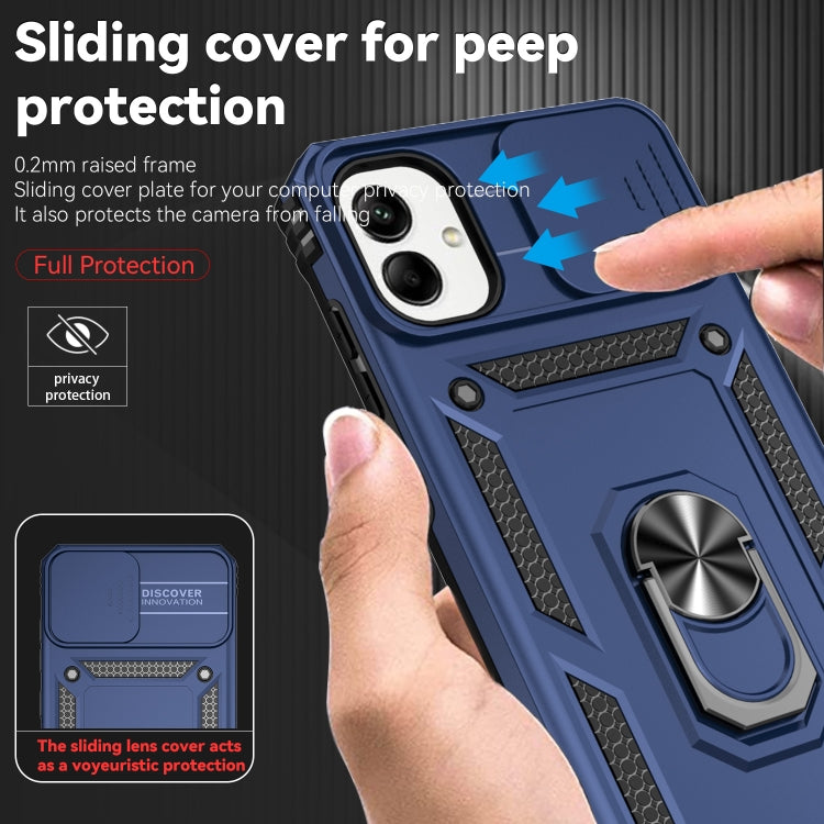 For Samsung Galaxy A05 Sliding Camshield Holder Phone Case