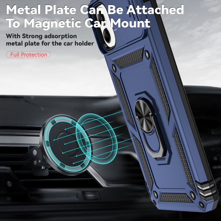 For Samsung Galaxy A05 Sliding Camshield Holder Phone Case