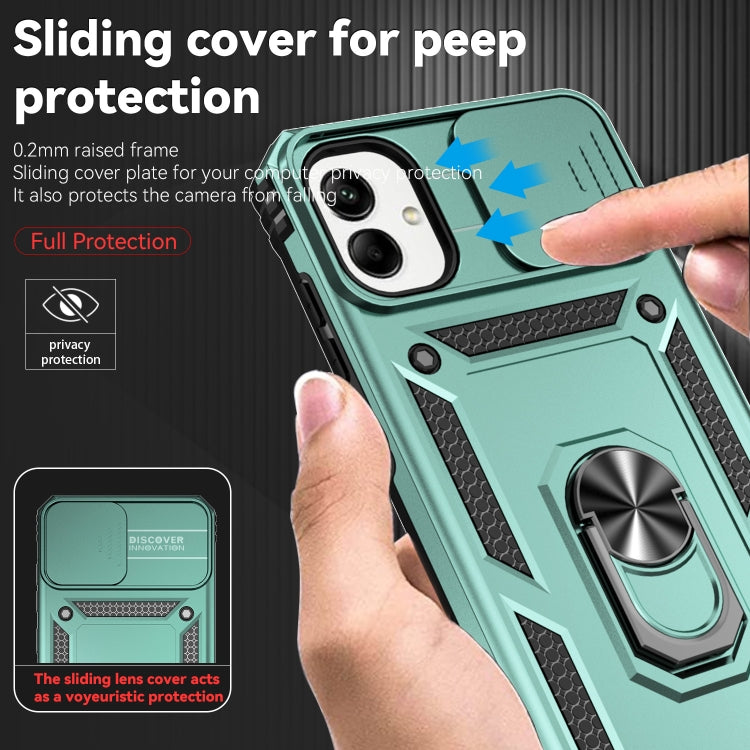 For Samsung Galaxy A05 Sliding Camshield Holder Phone Case
