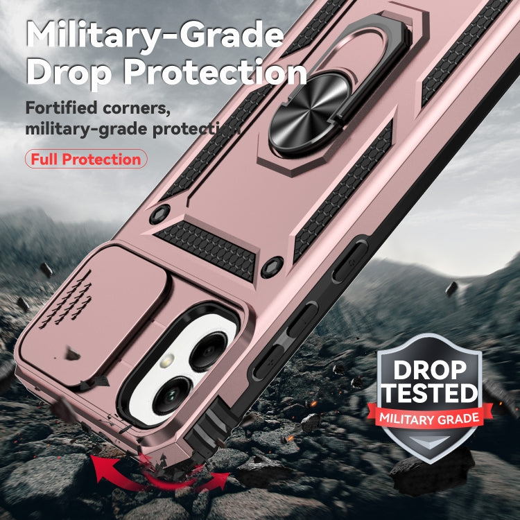 For Samsung Galaxy A05 Sliding Camshield Holder Phone Case