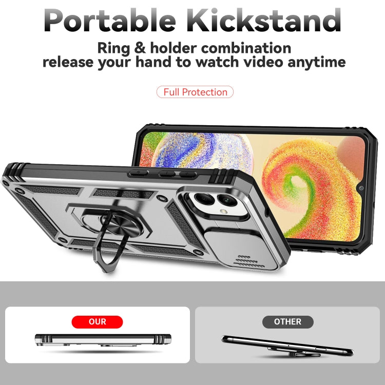 For Samsung Galaxy A05 Sliding Camshield Holder Phone Case