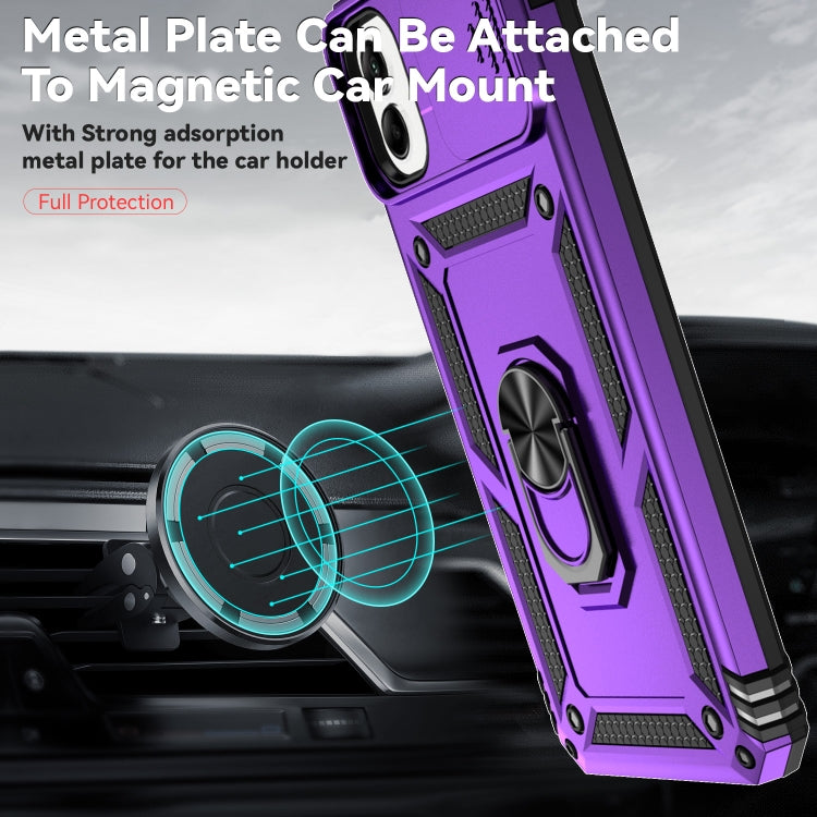 For Samsung Galaxy A05 Sliding Camshield Holder Phone Case