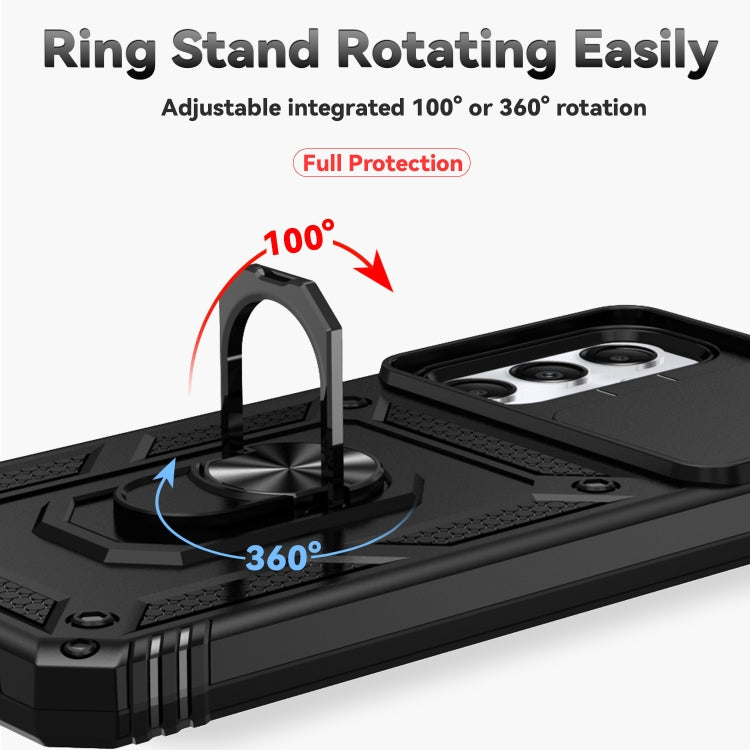 For Samsung Galaxy A05s Sliding Camshield Holder Phone Case
