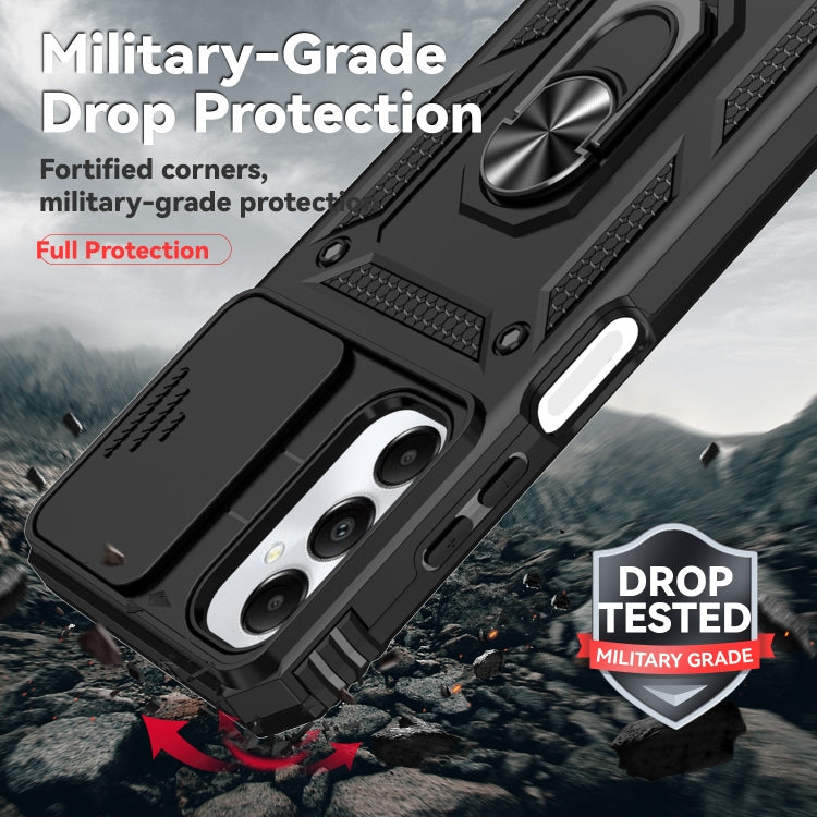 For Samsung Galaxy A05s Sliding Camshield Holder Phone Case