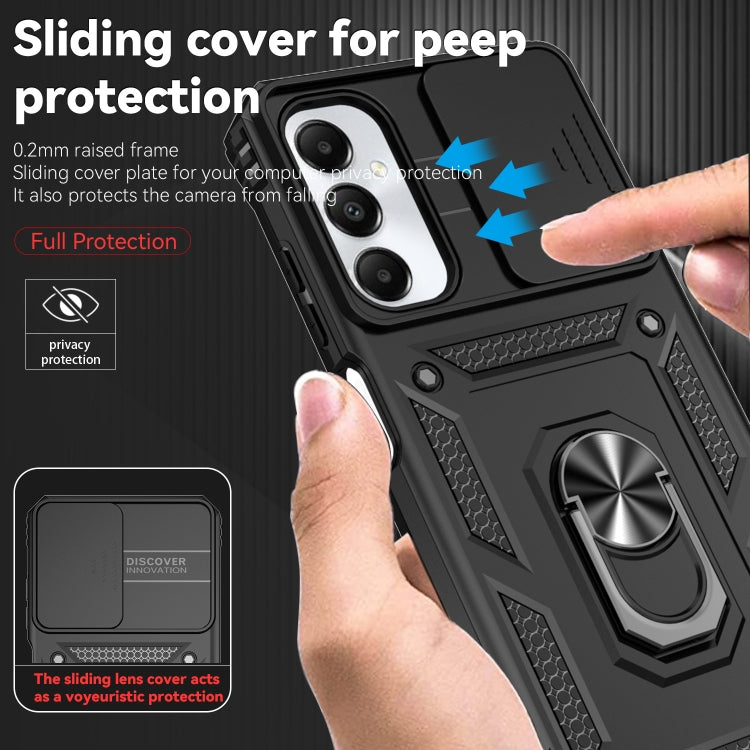For Samsung Galaxy A05s Sliding Camshield Holder Phone Case