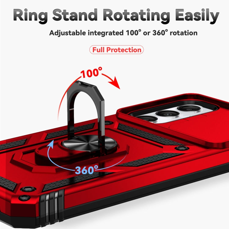 For Samsung Galaxy A05s Sliding Camshield Holder Phone Case