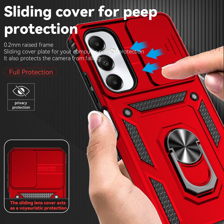 For Samsung Galaxy A05s Sliding Camshield Holder Phone Case