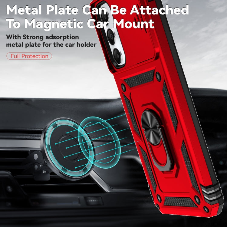 For Samsung Galaxy A05s Sliding Camshield Holder Phone Case