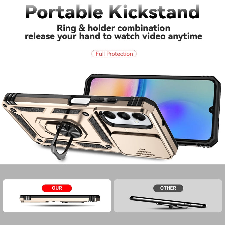 For Samsung Galaxy A05s Sliding Camshield Holder Phone Case
