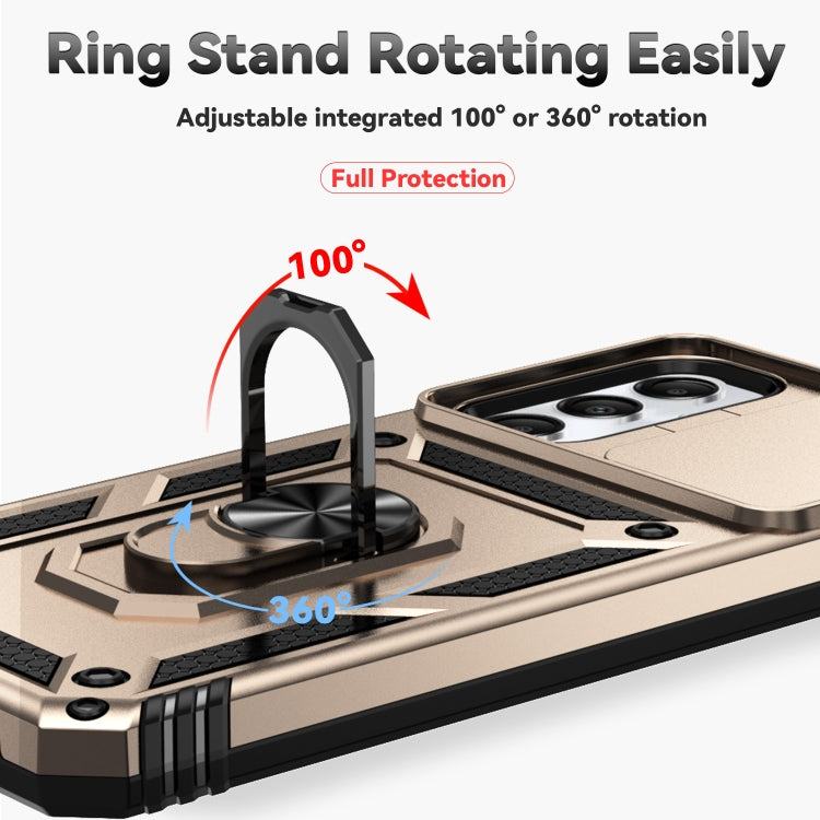For Samsung Galaxy A05s Sliding Camshield Holder Phone Case
