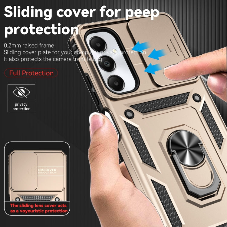 For Samsung Galaxy A05s Sliding Camshield Holder Phone Case