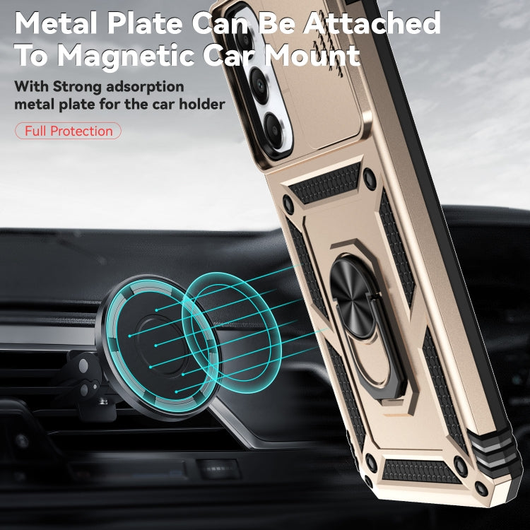 For Samsung Galaxy A05s Sliding Camshield Holder Phone Case