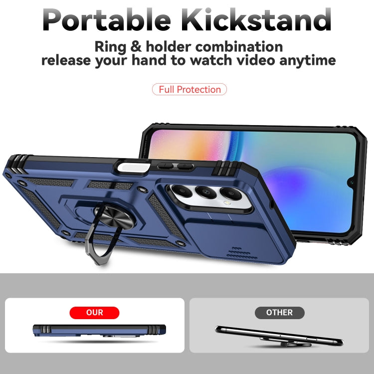 For Samsung Galaxy A05s Sliding Camshield Holder Phone Case