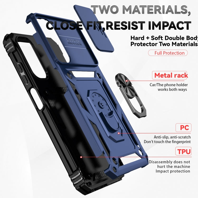 For Samsung Galaxy A05s Sliding Camshield Holder Phone Case