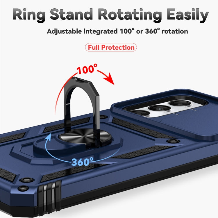 For Samsung Galaxy A05s Sliding Camshield Holder Phone Case
