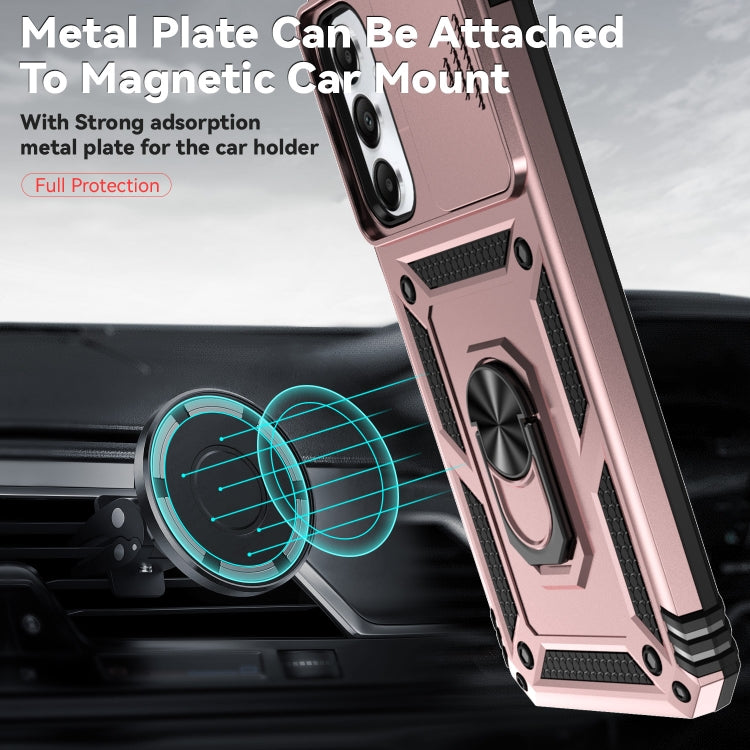 For Samsung Galaxy A05s Sliding Camshield Holder Phone Case