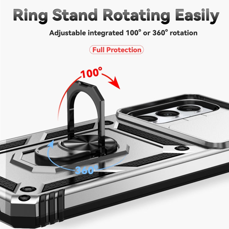 For Samsung Galaxy A05s Sliding Camshield Holder Phone Case