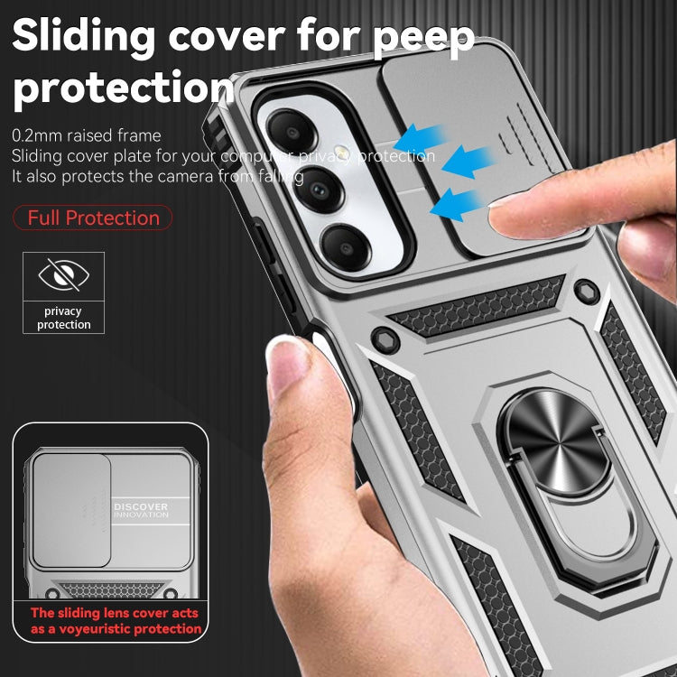 For Samsung Galaxy A05s Sliding Camshield Holder Phone Case