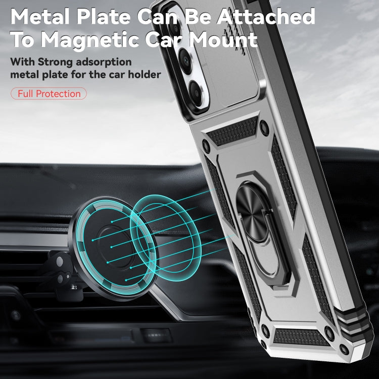 For Samsung Galaxy A05s Sliding Camshield Holder Phone Case