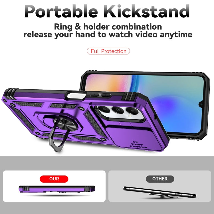 For Samsung Galaxy A05s Sliding Camshield Holder Phone Case