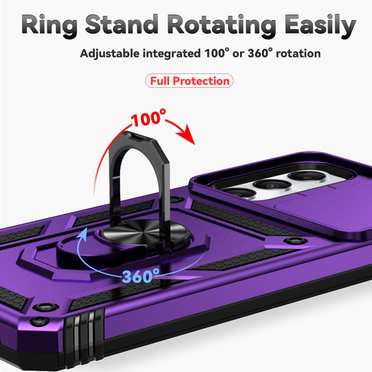 For Samsung Galaxy A05s Sliding Camshield Holder Phone Case