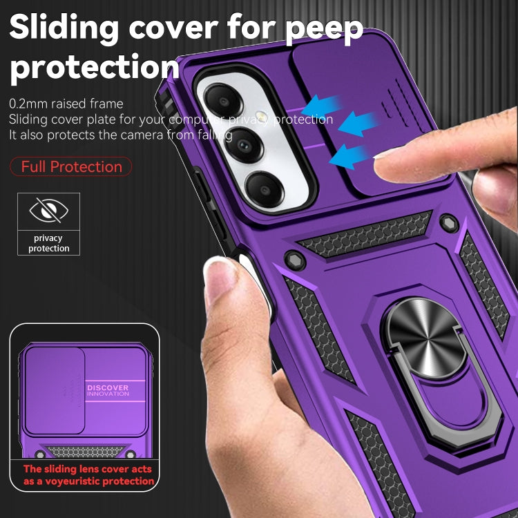 For Samsung Galaxy A05s Sliding Camshield Holder Phone Case