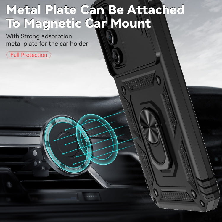 For Samsung Galaxy A15 Sliding Camshield Holder Phone Case